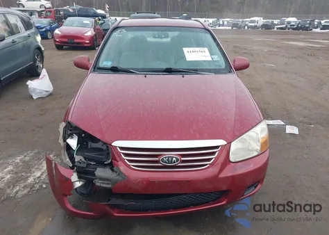 2007 Kia Spectra Ex z USA, uszkodzony, nr VIN KNAFE122875433222